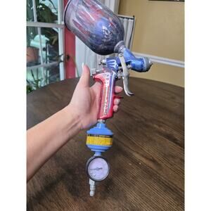 DeVilbiss GTi ProLite Limited Edition HVLP Spray Gun Flame USA design